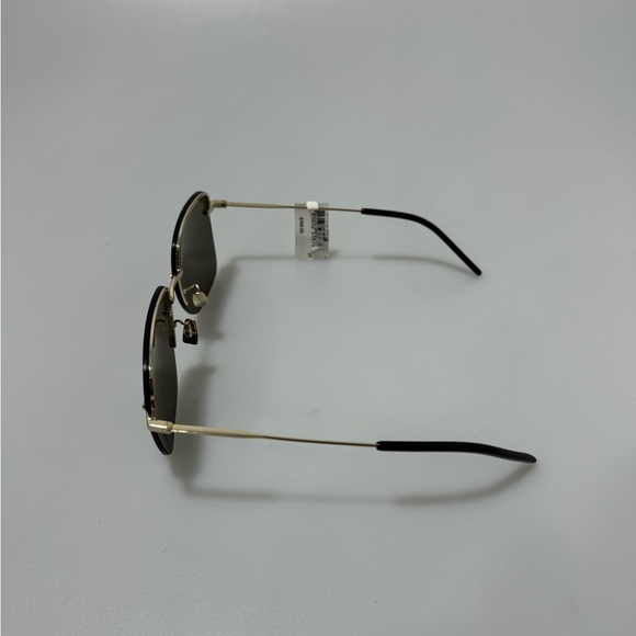 YSL Saint Laurent Monogram SL312M Sunglasses Black Gold 58MM - Picture 2 of 9